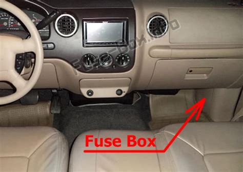 2003 ford expedition power distribution box location|2003 Ford Expedition fuse box.